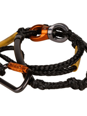 Ronix Surf/Wake/Foil Bimini Quick Connect Spinner 4ft. Rope [ Black/Gold]