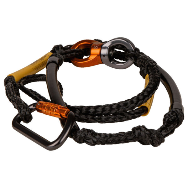 Ronix Surf/Wake/Foil Bimini Quick Connect Spinner 4ft. Rope [ Black/Gold]