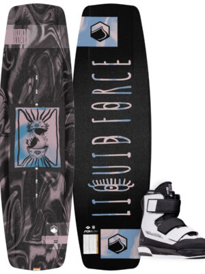 Liquid Force Butterstick Pro Cable Wakeboard Package w/ Hook 6X Bindings 2025