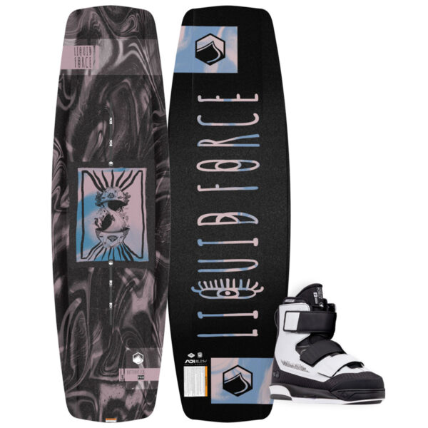 Liquid Force Butterstick Pro Cable Wakeboard Package w/ Hook 6X Bindings 2025