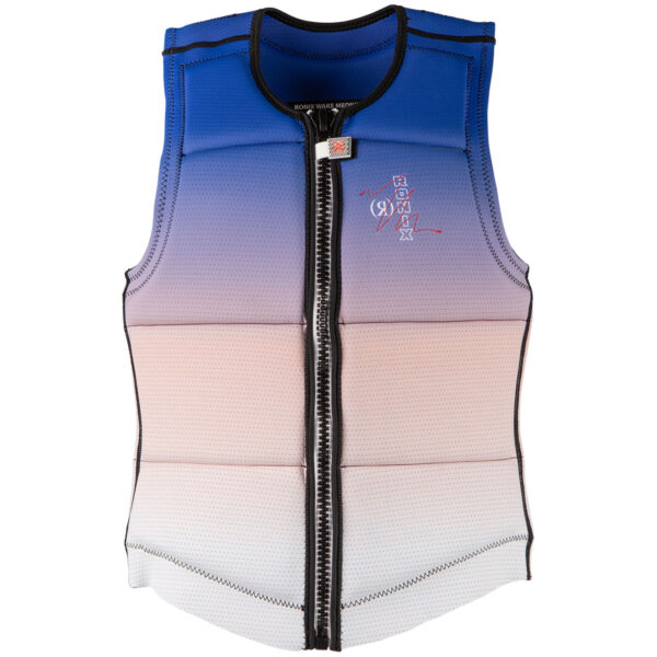Ronix Coral Women's Comp Life Vest [White/Blue Fade]