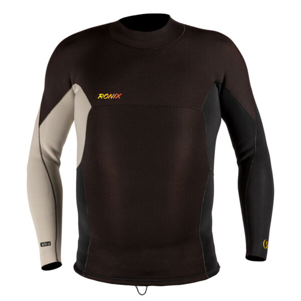 Ronix Dominator 2.5mm Long Sleeve Neo Top Pull Over [Black/Sand]