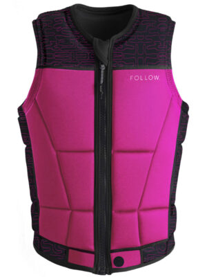 Follow Harmony Women's Comp Life Vest [Black/Pink]