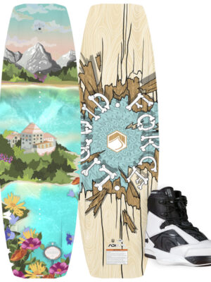 Liquid Force Holiday Women's Cable Wakeboard Package w/ Terra 6X Bindings 2025