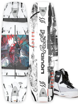 Liquid Force Illusion Cable Wakeboard Package w/ Aspect 4D Bindings 2025