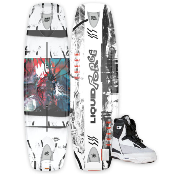 Liquid Force Illusion Cable Wakeboard Package w/ Aspect 4D Bindings 2025