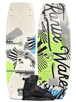 Ronix District LTD Kid's 129cm Wakeboard Package w/ Divide Bindings