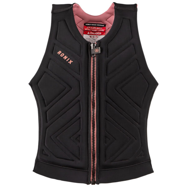 Ronix Moon Stone Women's Comp Life Vest [Black/Rose Gold]