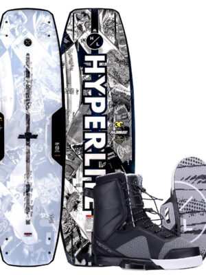 Hyperlite Murray Wakeboard Package w/ Team X Bindings 2025