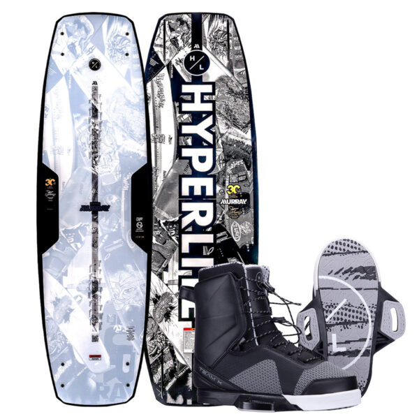 Hyperlite Murray Wakeboard Package w/ Team X Bindings 2025