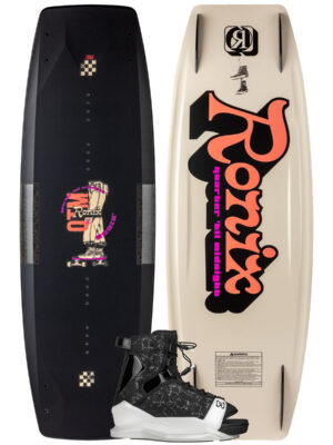Ronix Quarter 'Til Midnight Women's Wakeboard Package w/ Halo Bindings 2025