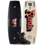 Ronix Quarter 'Til Midnight Women's Wakeboard Package w/ Rise Bindings 2025