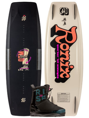 Ronix Quarter 'Til Midnight Women's Wakeboard Package w/ Rise Bindings 2025