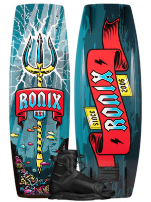 Ronix RX1 Boy's Wakeboard Package w/ Divide Bindings 2026