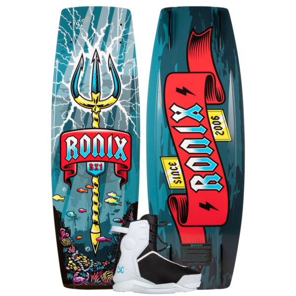 Ronix RX1 Boy's Wakeboard Package w/ Vision Pro Bindings 2026