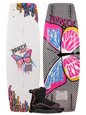 Ronix RX1 Girl's Wakeboard Package w/ Luxe Bindings 2026