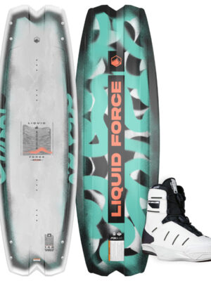 Liquid Force Remedy Wakeboard Package w/ Aero 6X Bindings