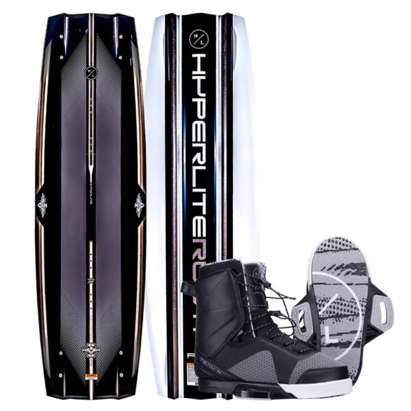 Hyperlite Rusty Pro Wakeboard Package w/ Team X Bindings 2025