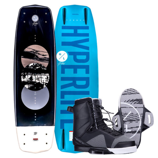 Hyperlite Sender Wakeboard Package w/ Team X Bindings 2025