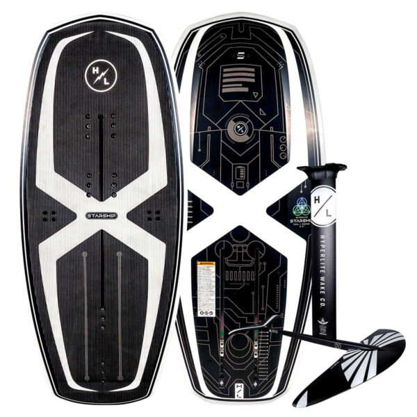 Hyperlite Starship Wakefoil Package w/ MK 1200 Foil Kit