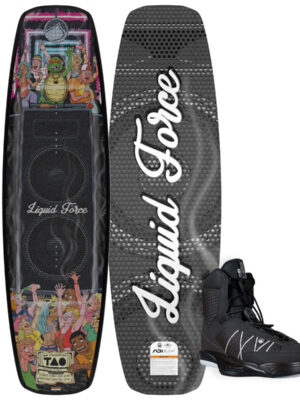 Liquid Force Tao Cable Wakeboard Package w/ Tao 6X Bindings 2025