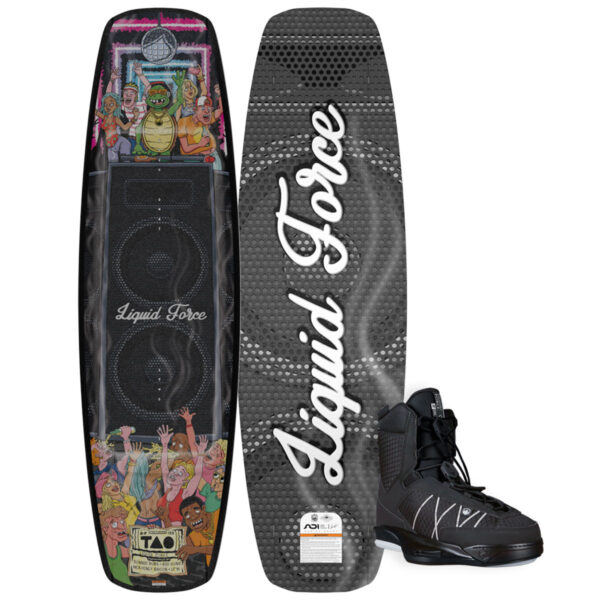 Liquid Force Tao Cable Wakeboard Package w/ Tao 6X Bindings 2025