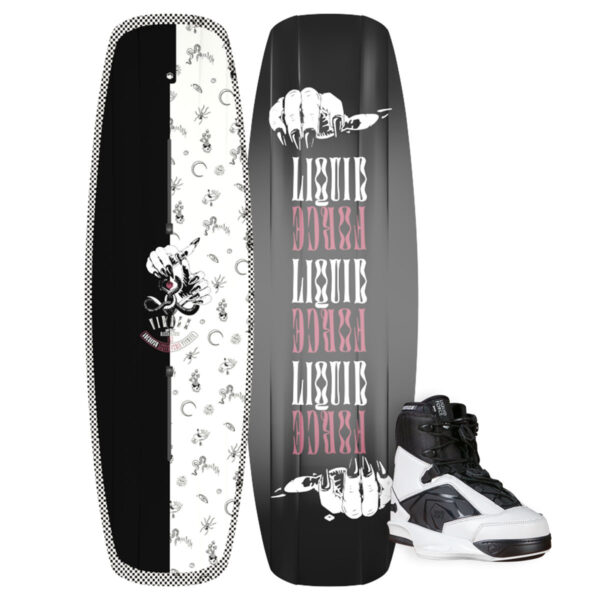 Liquid Force Virago Wakeboard Package w/ Terra 6X Bindings 2025