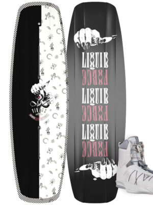 Liquid Force Virago Wakeboard Package w/ Vida 6X Bindings 2025