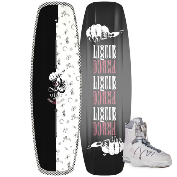 Liquid Force Virago Wakeboard Package w/ Vida 6X Bindings 2025