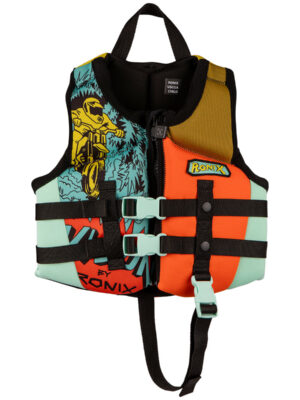 Ronix Vision Child Life Vest [Blue/Orange/Yellow] 30-50lbs