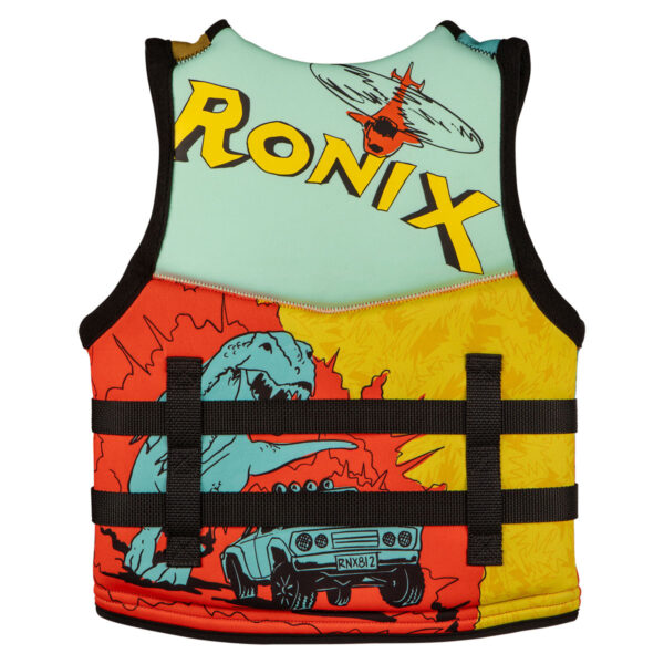 Ronix Vision Youth Life Jacket [Blue/Orange/Yellow] 50-90lbs