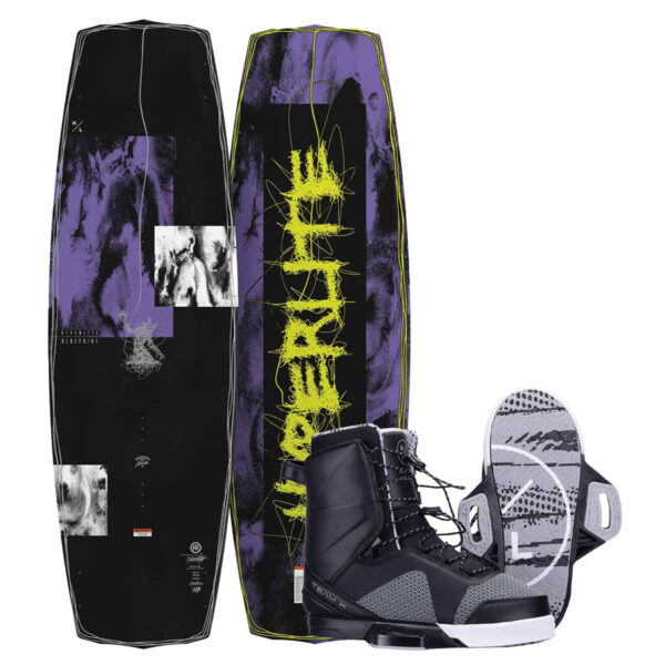 Hyperlite Blueprint Wakeboard Package w/ Team X Bindings 2026