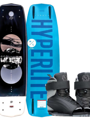 Hyperlite Sender Wakeboard Package w/ Session Bindings 2026
