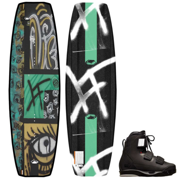 Liquid Force Apex Wakeboard Package w/ Hook 6X Bindings 2026
