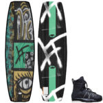 Liquid Force Apex Wakeboard Package w/ Tao 6X Bindings [Black] 2026