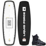 Liquid Force FLX Wakeboard Package w/ Tao 6X Bindings [Black] 2026