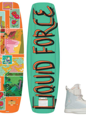 Liquid Force Holiday FS Girl's Cable Wakeboard Package w/ Dream Bindings 2026