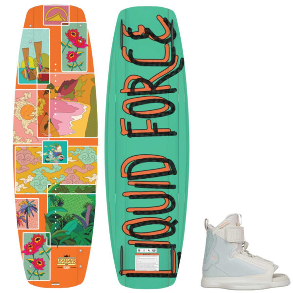 Liquid Force Holiday FS Girl's Cable Wakeboard Package w/ Dream Bindings 2026