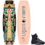 Liquid Force Holiday Women's Cable Wakeboard Package w/ Tao 6X Bindings [Black] 2026