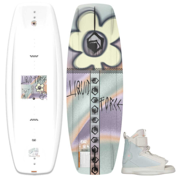 Liquid Force M.E. FS Girl's Wakeboard Package w/ Dream Bindings 2026