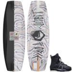 Liquid Force M.E. Women's Wakeboard Package w/ Tao 6X Bindings [Black]2026