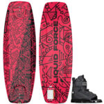Liquid Force Origin FS Kid's Wakeboard Package w/ Rant Bindings 2026