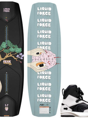 Liquid Force Peak Cable Wakeboard Package w/ Terra 6X Bindings 2026