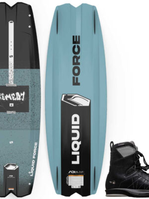 Liquid Force Remedy Wakeboard Package w/ Transit 6X Bindings 2026