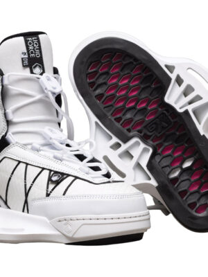 Liquid Force Tao 6X Wakeboard Bindings [White] 2026
