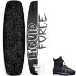 Liquid Force Tao Cable Wakeboard Package w/ Tao 6X Bindings [Black] 2026