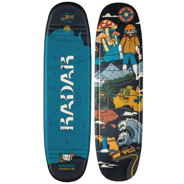 Radar JP Graviton Trick Water Ski 2026 [Spruce Blue]