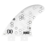 Ronix 4.0 in. Fiberglass Button - Blueprint - Center Surf Fin [White]
