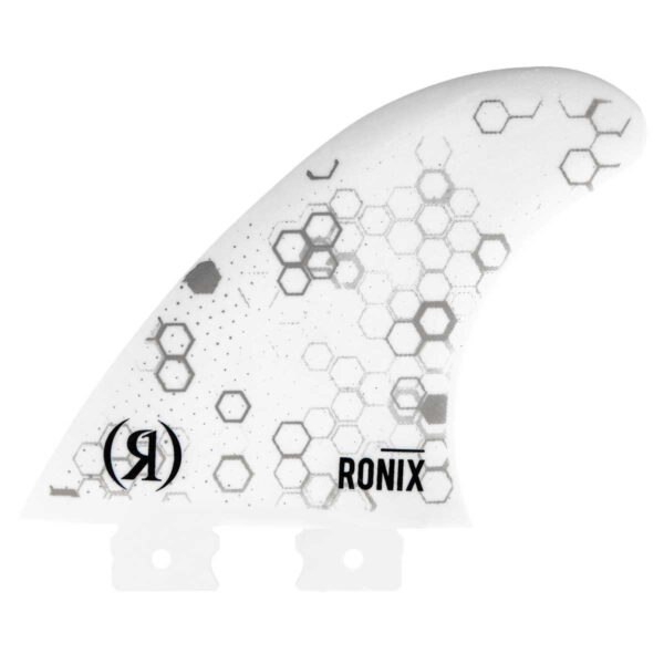 Ronix 4.0 in. Fiberglass Button - Blueprint - Center Surf Fin [White]