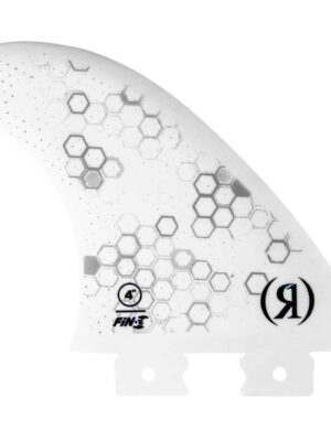 Ronix 4.0 in. Fiberglass Button - Blueprint - Center Surf Fin [White]